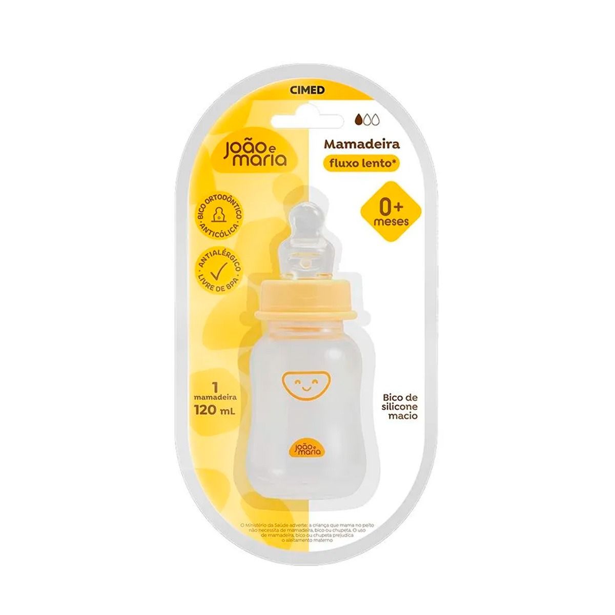 CIMED JOAO E MARIA MAMADEIRA AMARE BICO ORTO 120ML