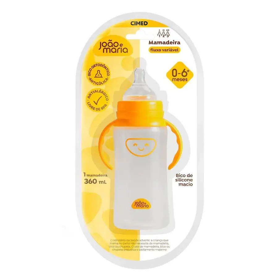 CIMED JOAO E MARIA MAMADEIRA AMARE BICO ORTO 360ML