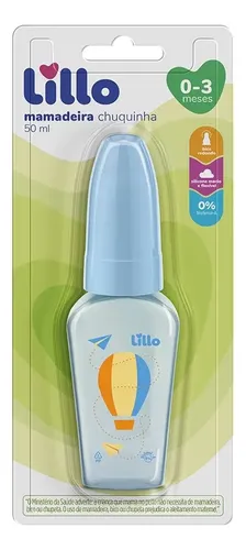 LILLO MAMADEIRA AZUL 0 A 3 MESES TAMANHO 1 50 ML