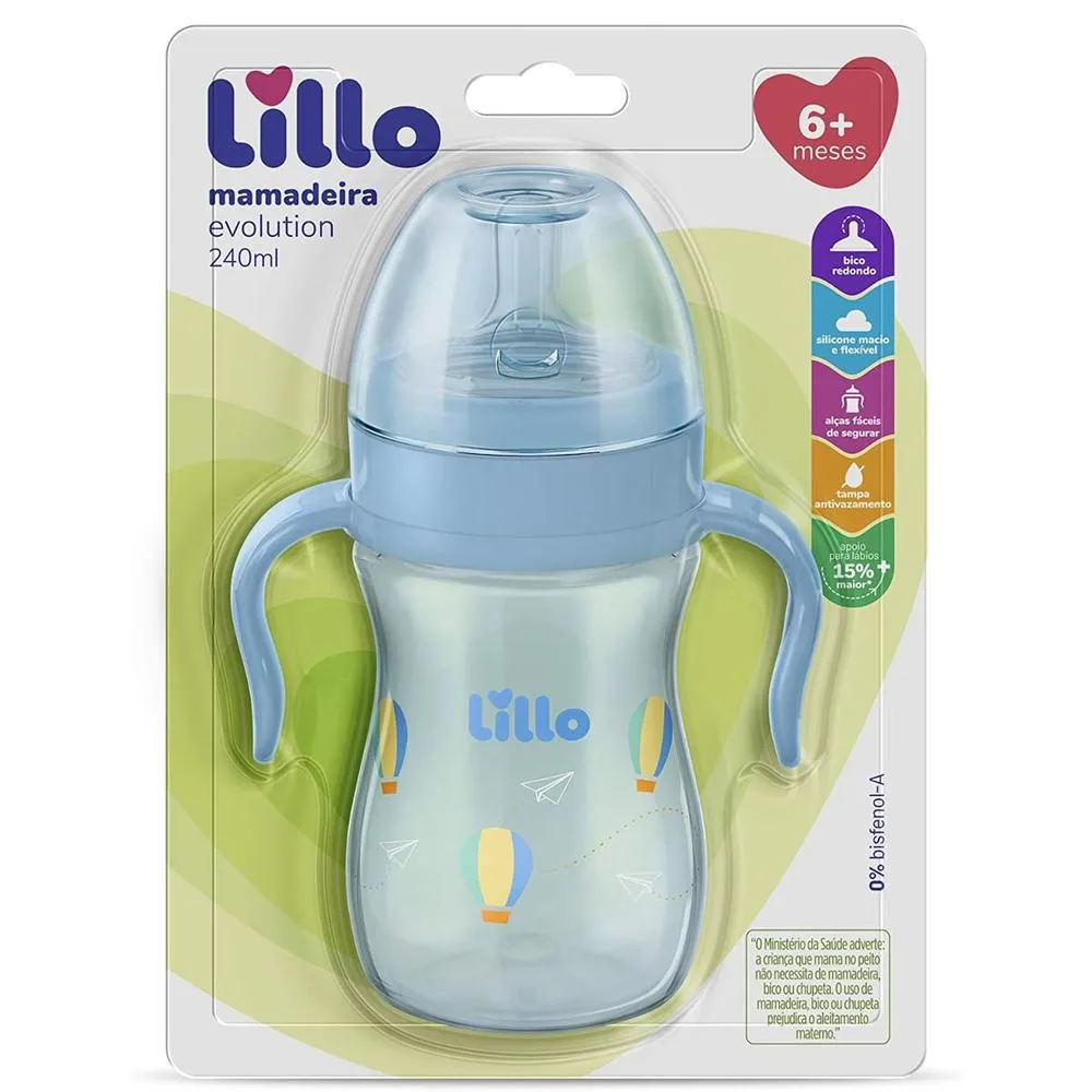 LILLO MAMADEIRA SUPER EVOLUTION AZUL - 240ML